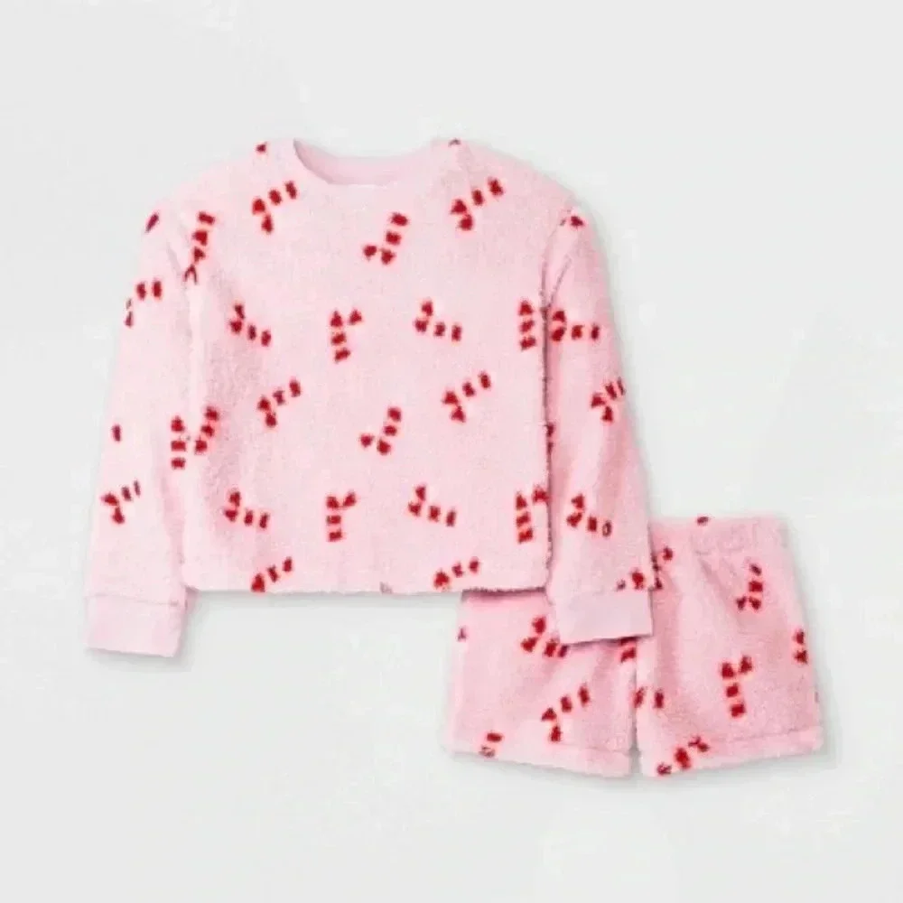 Art Class | Candy Cane Pajama Set NWT XS 4/5